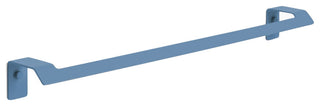 Slim Matte Towel Bar, Matte Blue, Large 24 in
