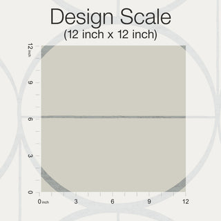 Taupe & Silver Sun Circles Wallpaper