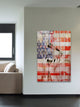 "State Dreams" Print on White Wood, 40"x60"