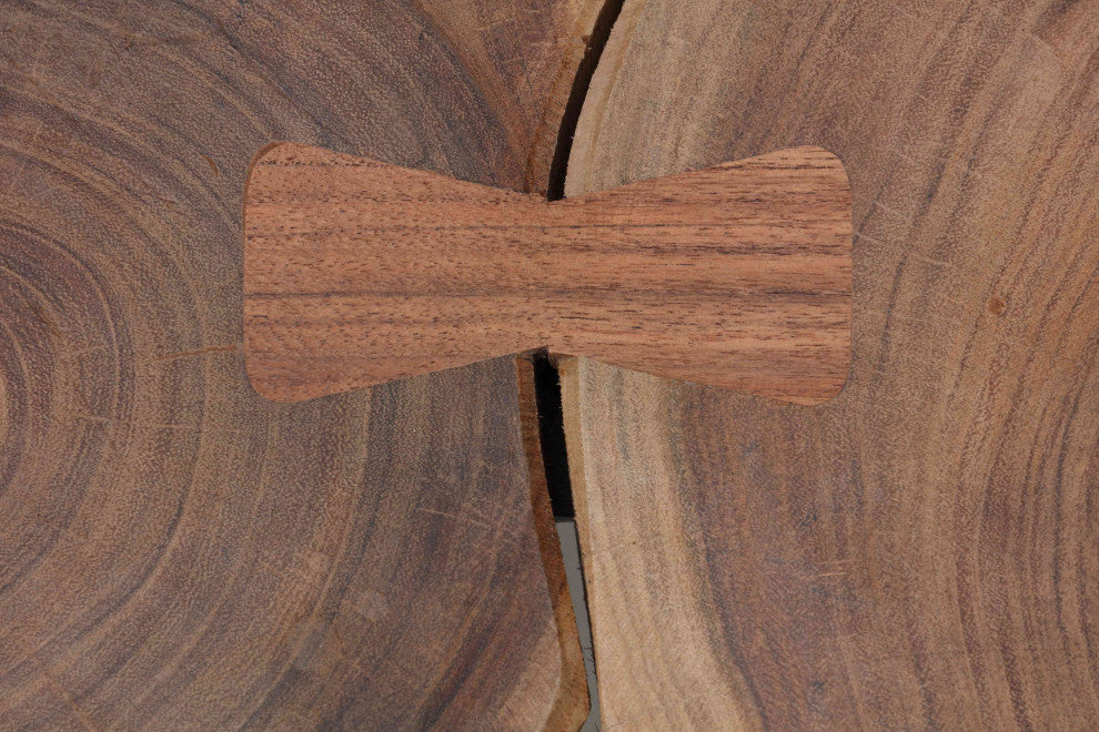 Bare Decor Tucker Metal and Wood Coffee Table