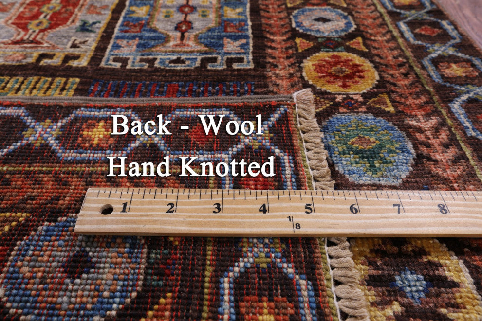 2' 8" X 8' 4" Runner Persian Hand-Knotted Wool Rug - Q12169