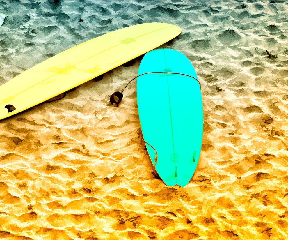 "Surf's Up Two" Metal, 20"x24"