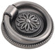 Utopia Alley Medici Cabinet Ring Pull Knob, 1 5/8" Diameter, Pewter, 25 Pack
