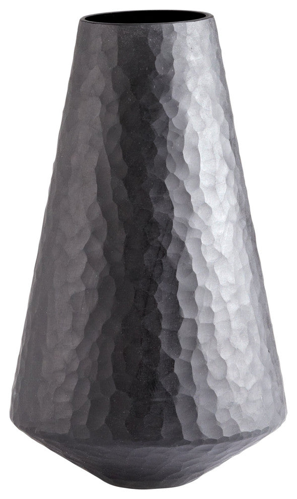 Lava Vase, Black Large