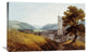 "From The Churchyard at Dulverton, Somerset" Artwork, 36" x 23"