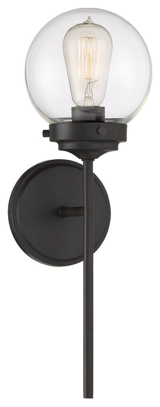 1-Light Wall Sconce in Oil Rubbed Bronze