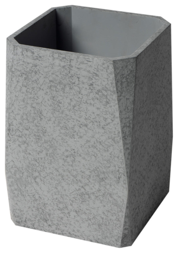 Alfi Brand Abco1045 12"x8" Concrete Waste Bin For Bathrooms