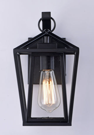 Maxim 3173CL Artisan 12" Lantern Wall Sconce - Black