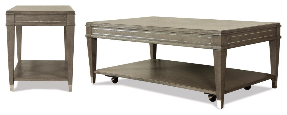 Riverside Furniture Dara Two Rectangular Coffee Table