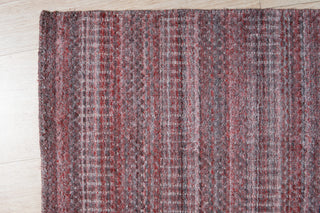 Handloom Wool Red Contemporary Super Grass Rug, 9'x12'