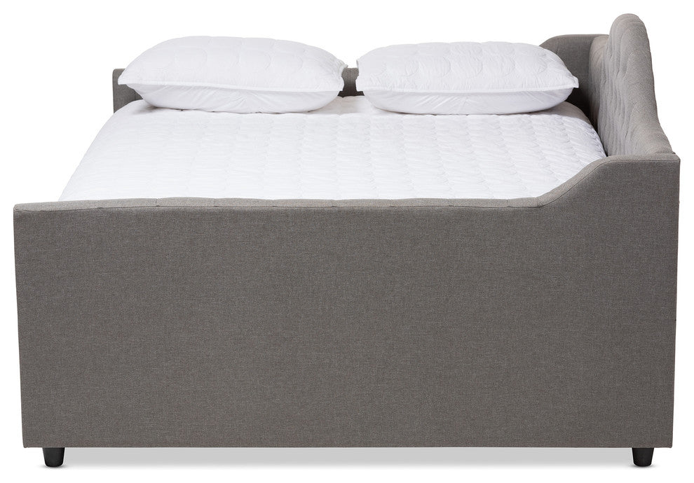 Eliza Gray Fabric Full Daybed