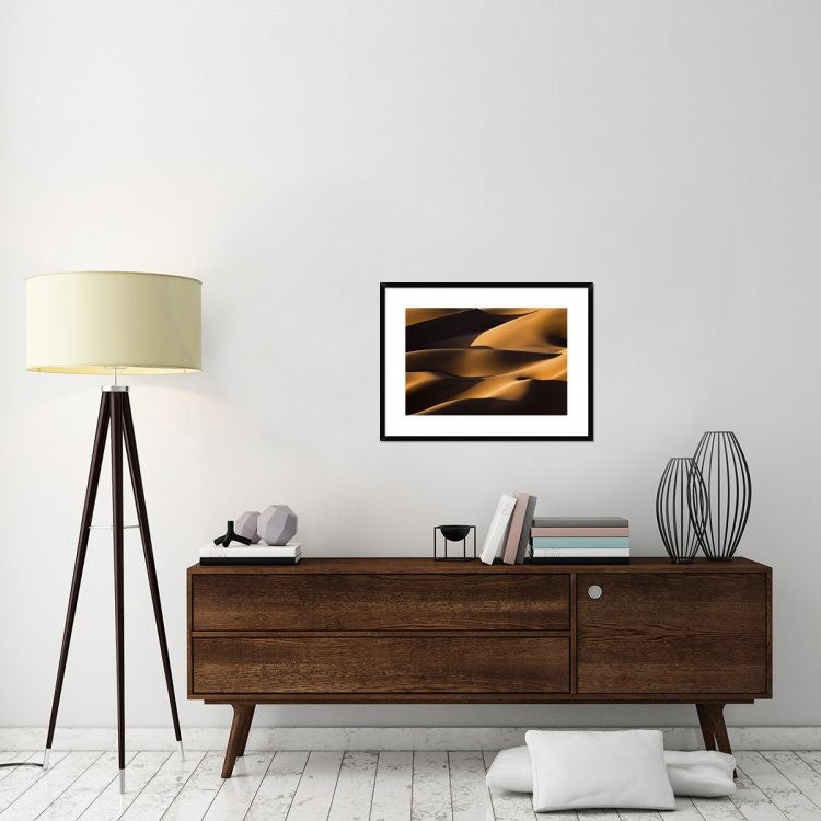 "Light And Shadow" Framed Digital Print by Mohammadreza Momeni, 32x24"