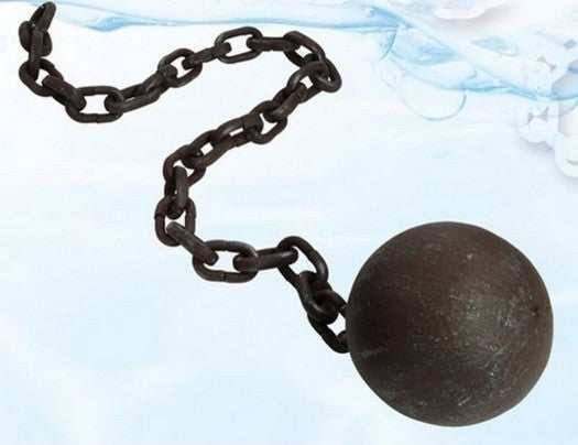 Decorative Styrofoam Ball and Chain