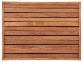 Plantation Teak Mat With Narrow Frame