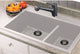 33-in x 22-in Drop-in Radius Granite Kitchen Sink