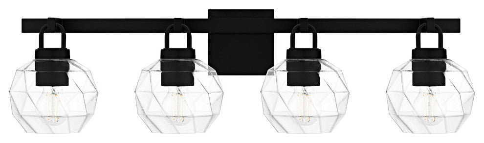 Quoizel CIA8632 Celina 4 Light 32"W Vanity Light - Matte Black