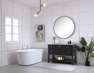 Matilda 48" Single Bathroom Vanity Set, Black