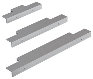 Dowell Series 3063 Handles, 11.8", 8.75" CTC, Silver, 3-Pack