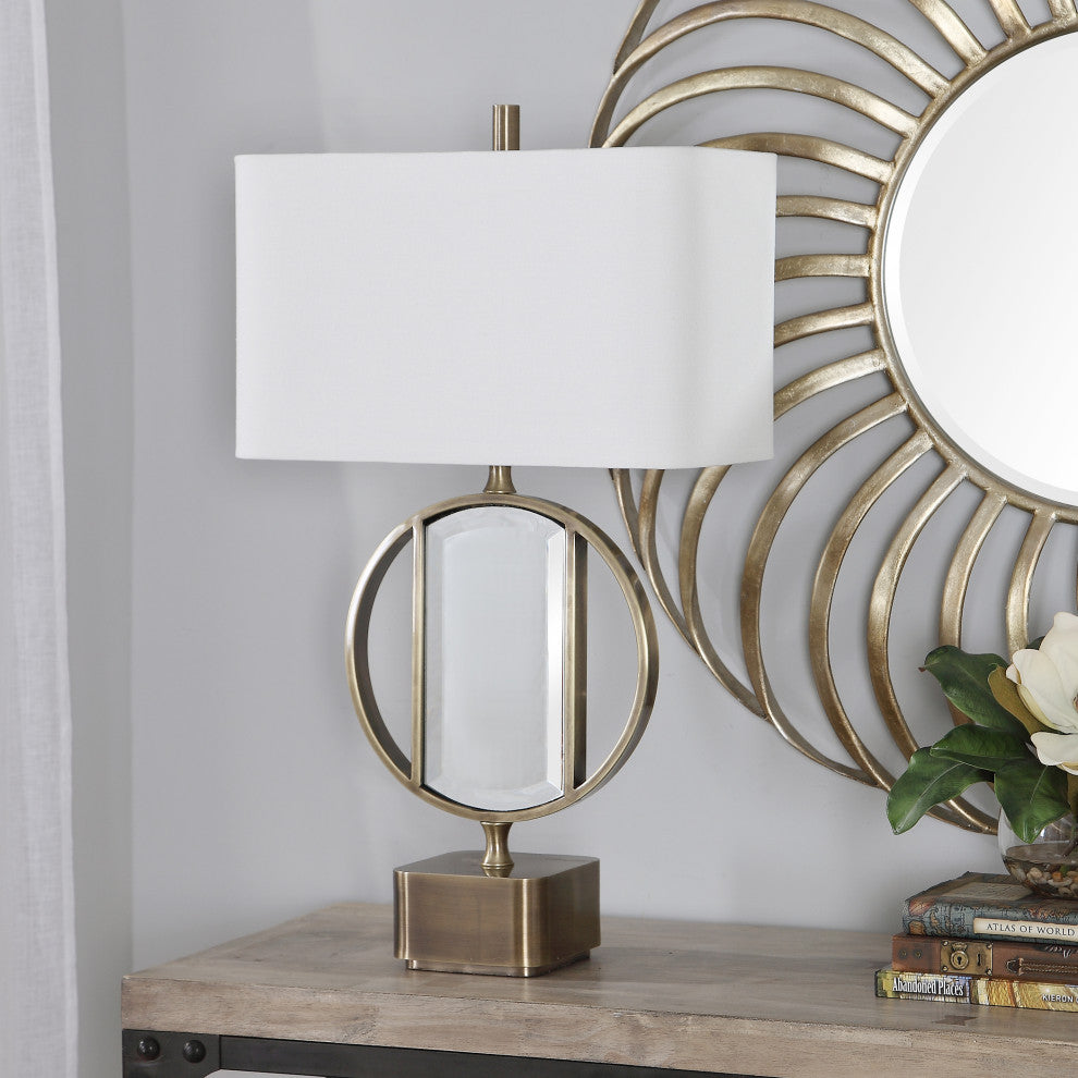 Uttermost Luciana Brass Table Lamp