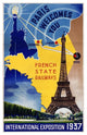 "Paris / International Exposition 1937" Digital Paper Print by Lilden, 25"x38"