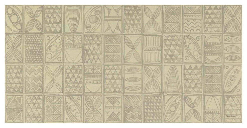 "Patterns of the Amazon I" Digital Paper Print by Kathrine Lovell, 50"x26"