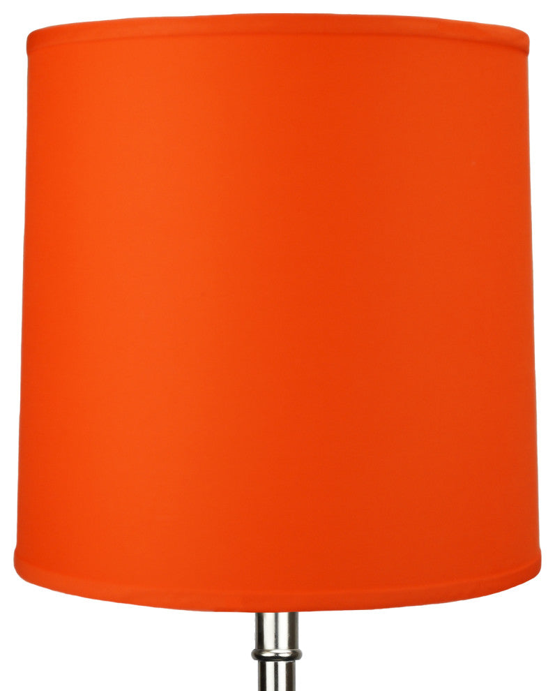 Fenchel Shades 14"x15"x15" Brass Spider Attachment Empire Lamp Shade, Linen Carr