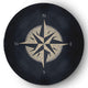 Compass Nautical Chenille Rug
