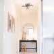 3-Light, 18W Integrated LED Ceiling Light, Brushed Nickel