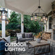 Hinkley Aria 1 Light Buckeye Bronze Outdoor Wall Light, 2305KZ