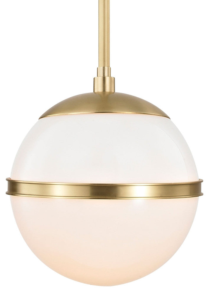 Brian Patrick Flynn for Truax 8" Pendant, Aged Brass