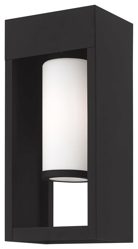 Livex Lighting Black 1-Light Outdoor Wall Lantern