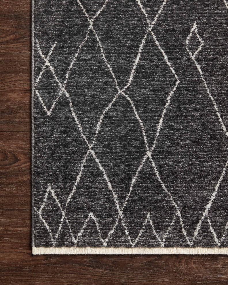 Loloi II Vance Charcoal / Dove 2'-7" X 12'-0" Area Rug