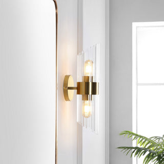 Safavieh Eytan 2Lt 6.25" Wall Sconce, Brass