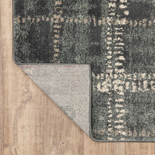 Carolina Rustic Plaid Area Rug, Blue, 7'10"x10'