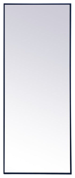 Elegant Lighting MR42460 Eternity 24" W x 60" H Rectangular - Black