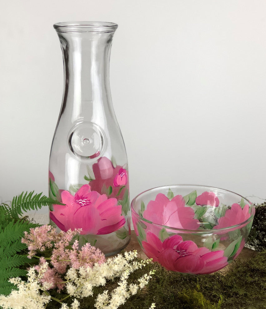 Peony Carafe