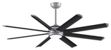 Fanimation Stellar Custom-KIT-64-LK Stellar Custom 64" 8 Blade - Silver / Black