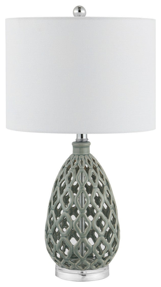 Safavieh Quin Table Lamp Set of 2 Grey