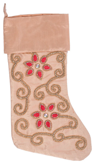 Vickerman Qtx17252 Decorative 8"X19" Regal Collection Christmas Stocking