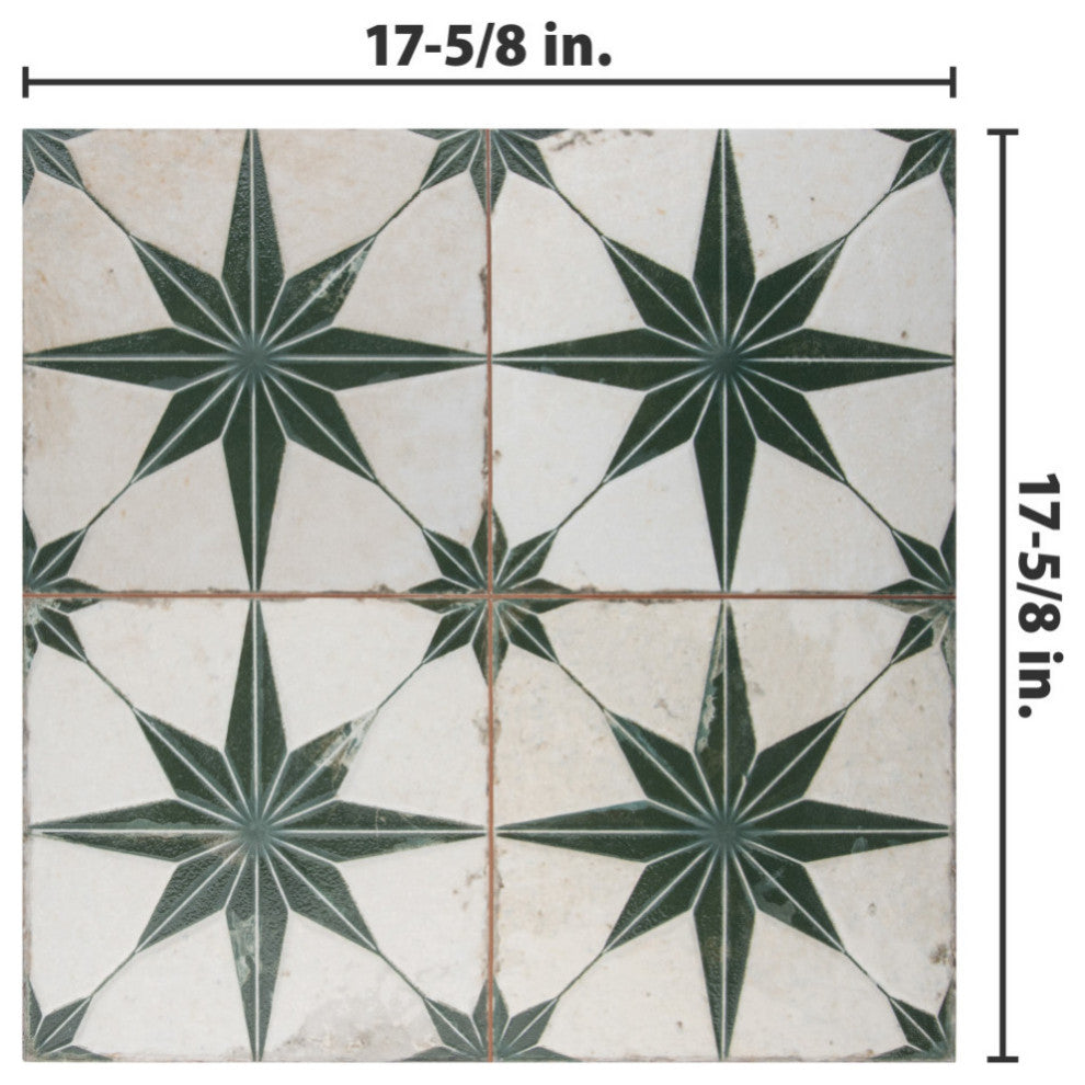 Kings Star Luxe Sage Ceramic Floor and Wall Tile