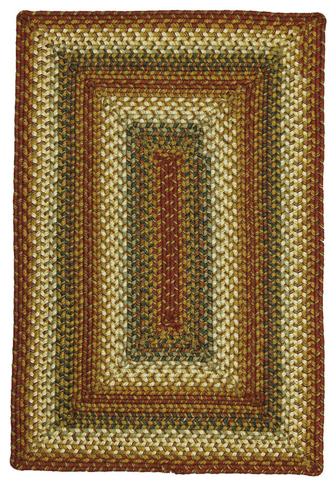 Homespice Decor Preston Ultra Wool Braided Rug 4' x 6 (Rectangle)