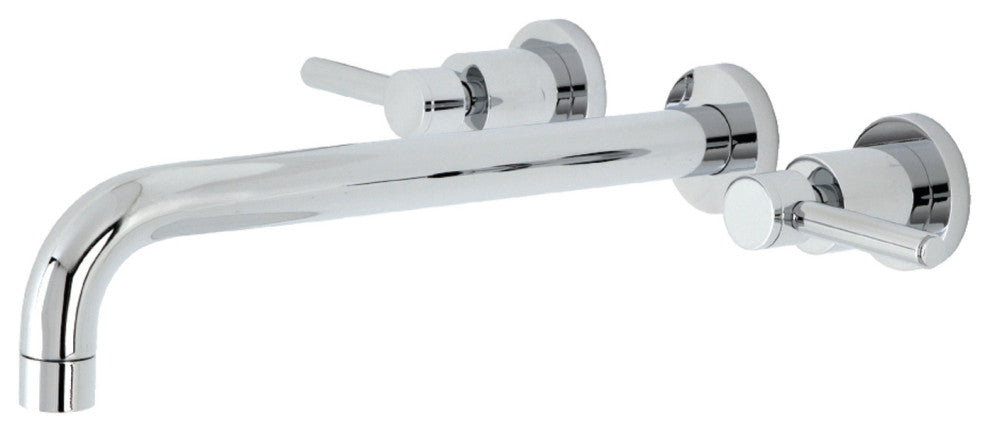 KS8051DL Wall Mount Tub Faucet, Polished Chrome