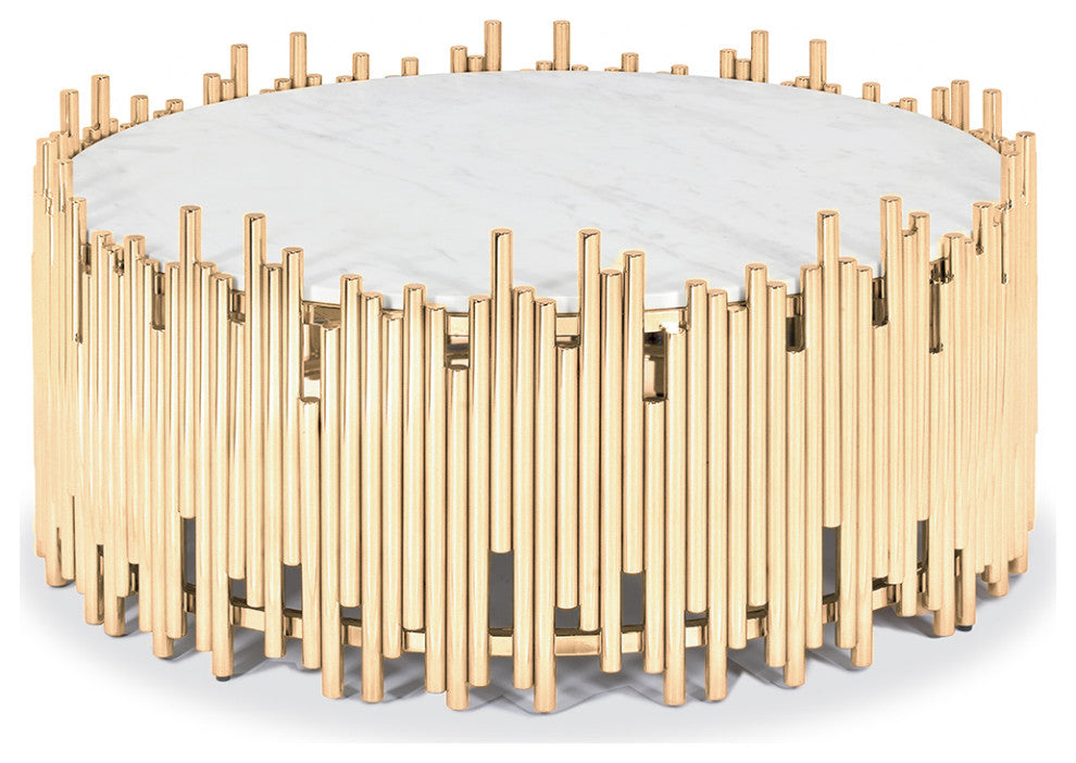 Anna Coffee Table, Gold