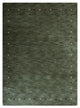 HAND KNOTTED LOOM WOOL ECO-FRIENDLY AREA RUGS - Rectangle, Green, Contemporary
