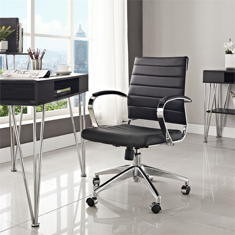Jive Mid Back Office Chair, Black