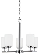 Generation Lighting Lighting 5-Light Chandelier, Chrome