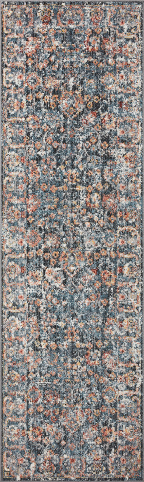 Loloi II Cassandra Blue / Multi 2'-6" X 10'-0" Area Rug