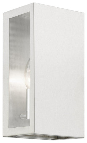 Winfield 2 Light Brushed Nickel Outdoor ADA Medium Sconce