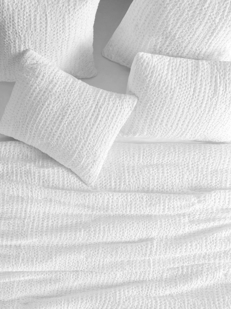 Claire Linen Shams by Kosas Home, White, Euro Sham