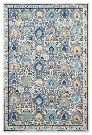 Safavieh Evoke Evk251D Rug, Ivory/Grey, 6'7" X 9'0"